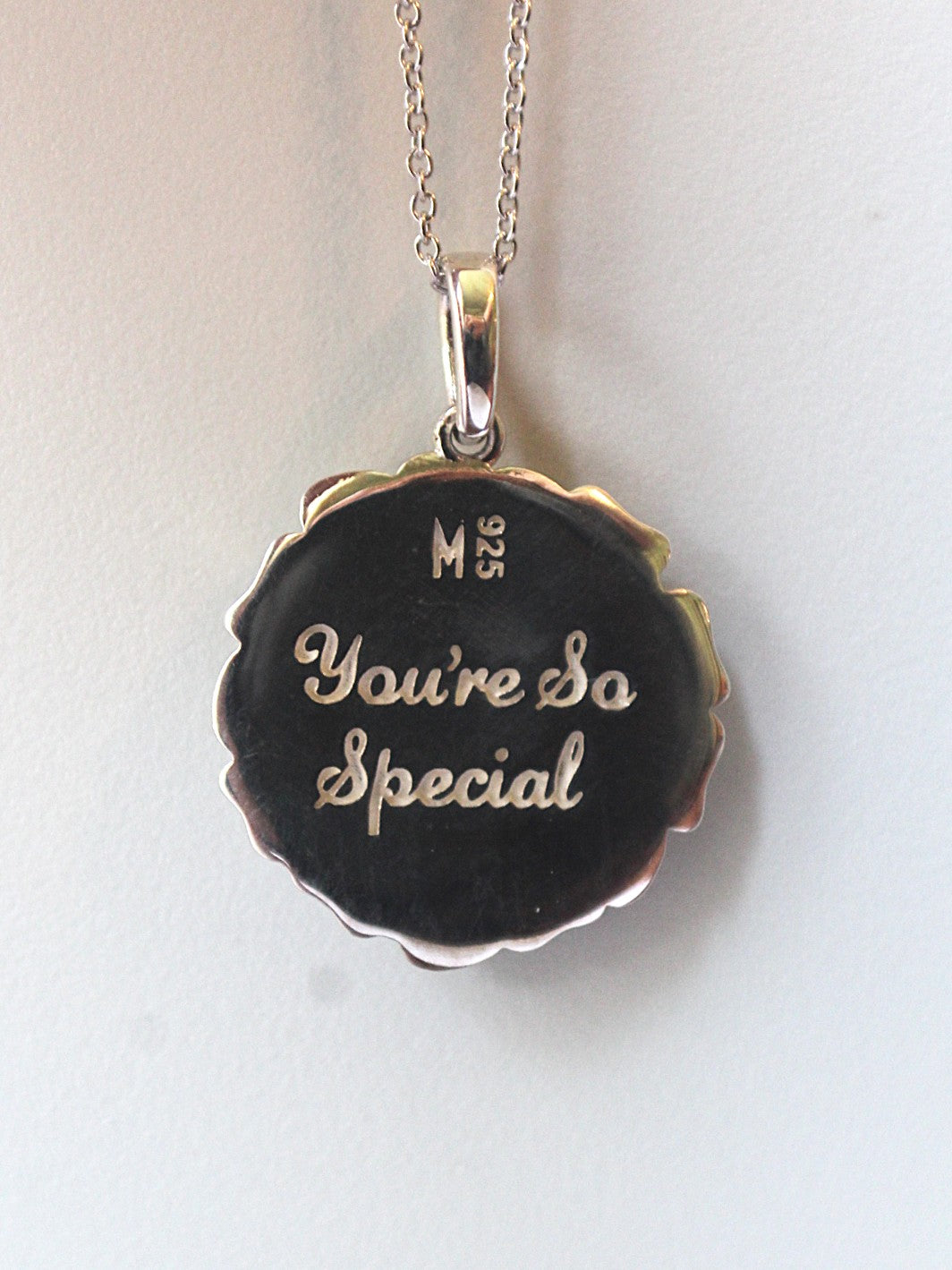 Emily marigold pendant