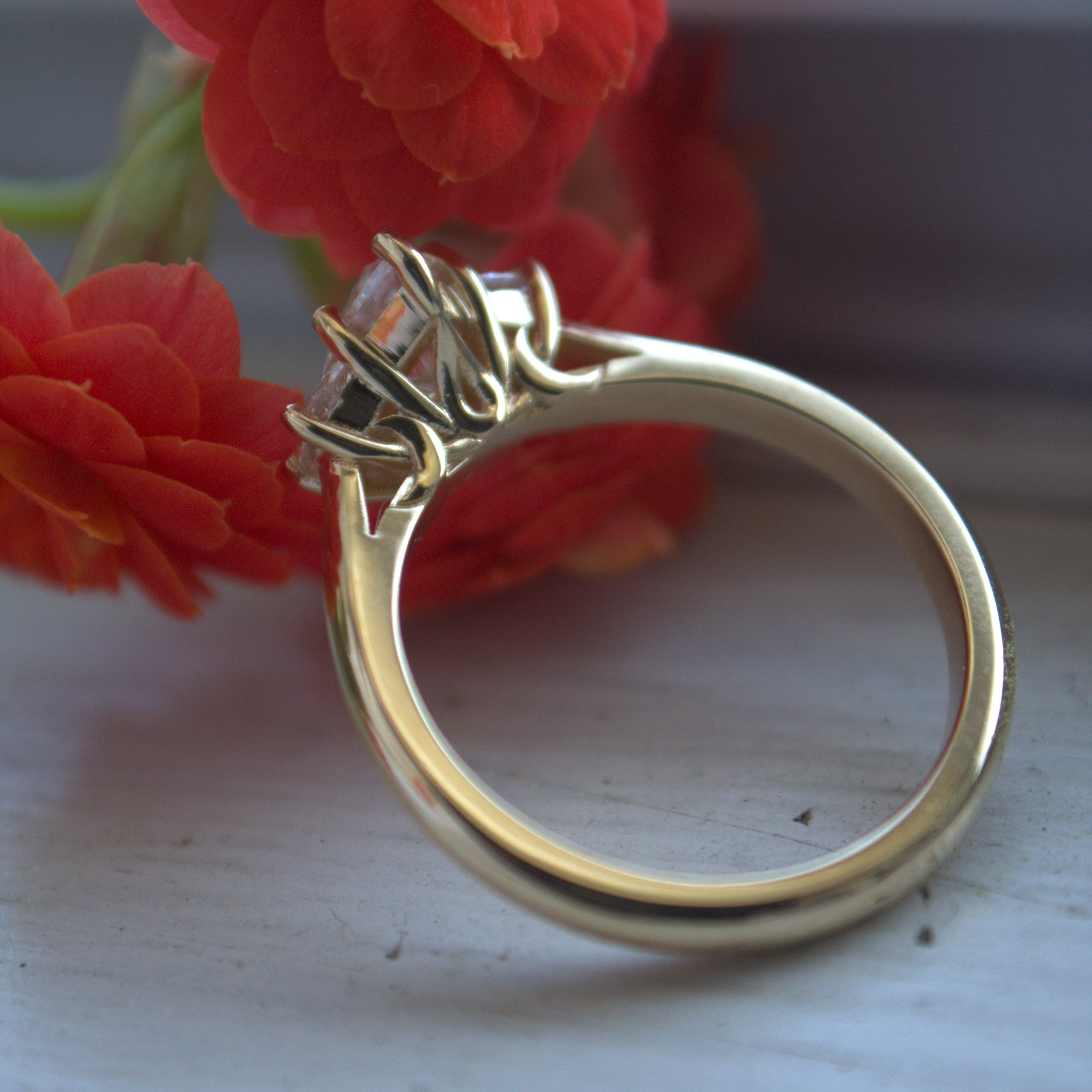 Jeffrey A Rings Celestial Elegance Unveiled: Jeff's Custom Engagement Ring Journey ...