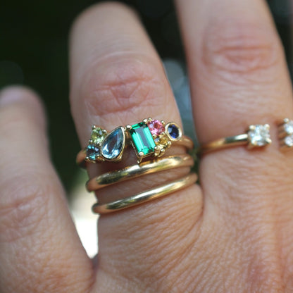 Custom Birthstone ring