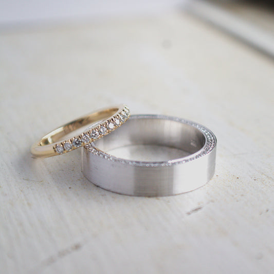 Veronica & Austin's Wedding Bands